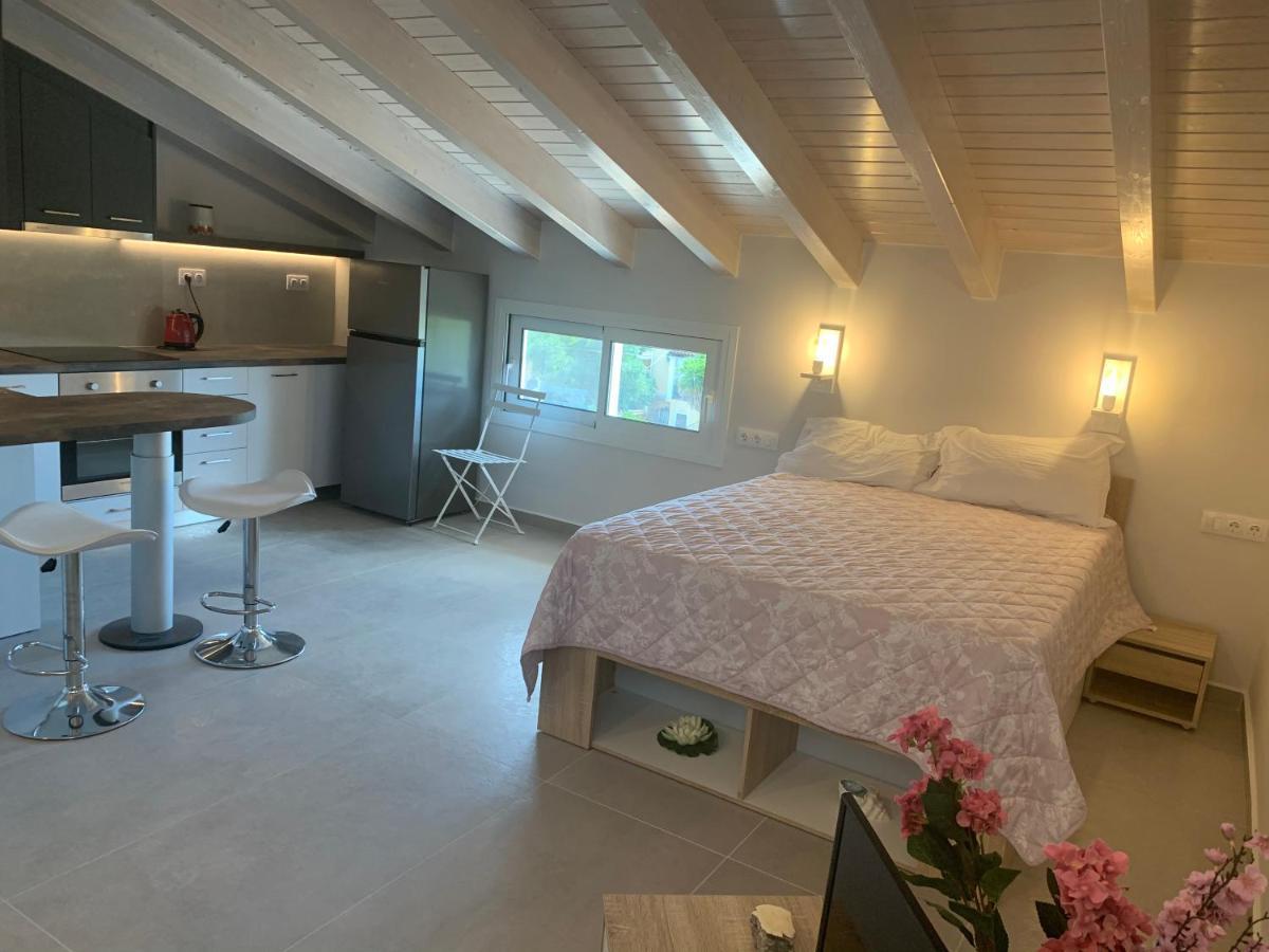 Terpsichore Boutique Bright New Sofita Studios And Appartment Dassia  Bagian luar foto